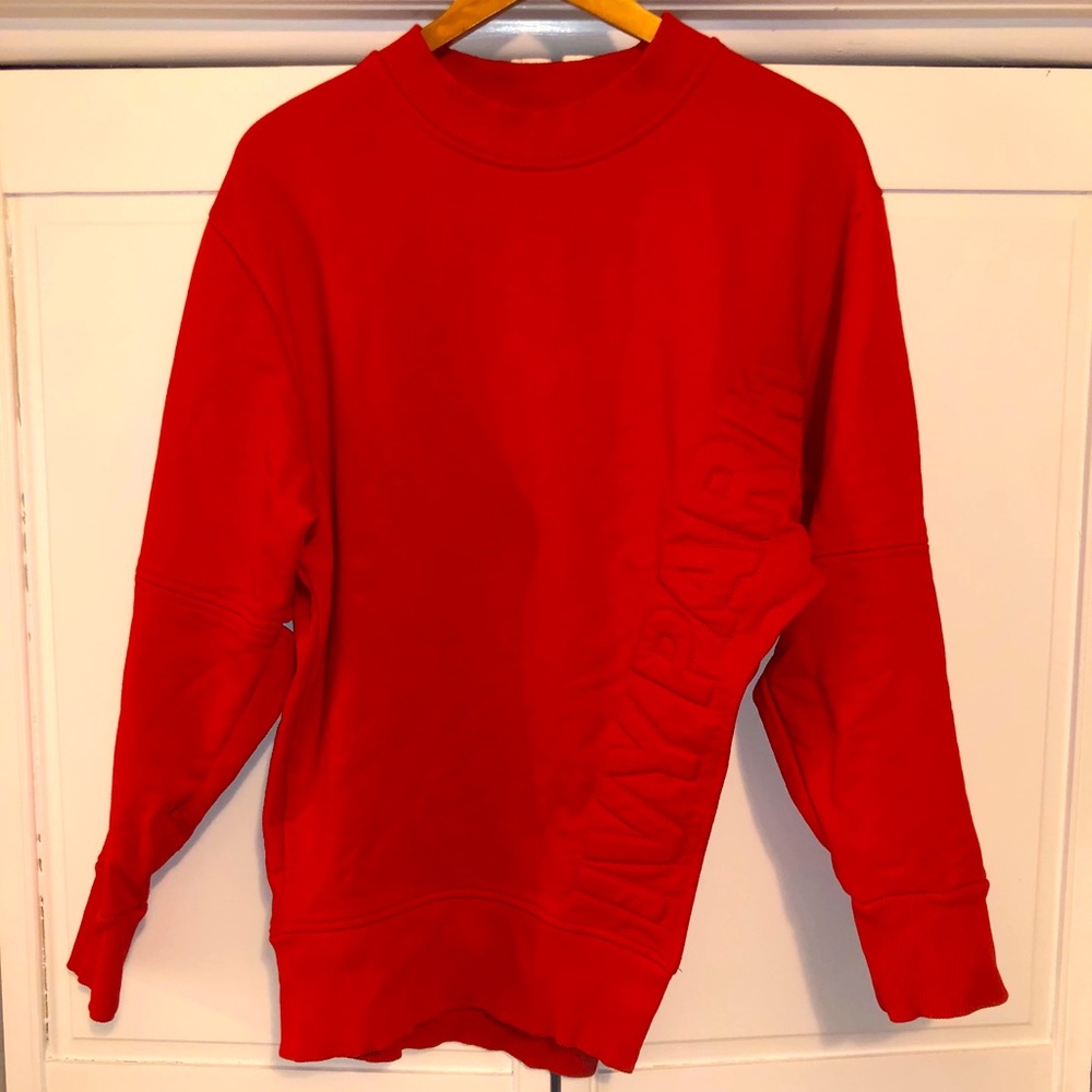 IvyPark red asymmetrical long sweatshirt